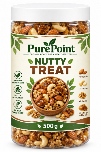 Pure Point Nutty Treat-Nuts In Honey